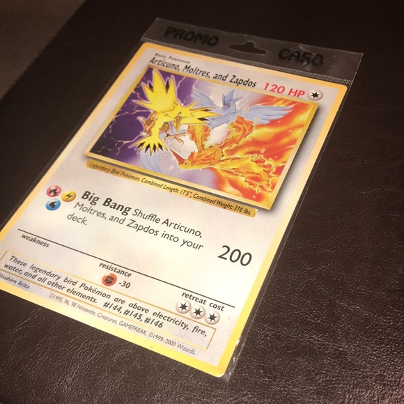 Articuno, Zapdos, Moltres jumbo Pokémon card - Picture 3 of 8